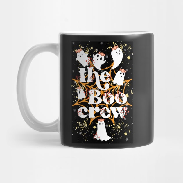 'The Boo Crew' cute halloween ghosts by FineArtMaster